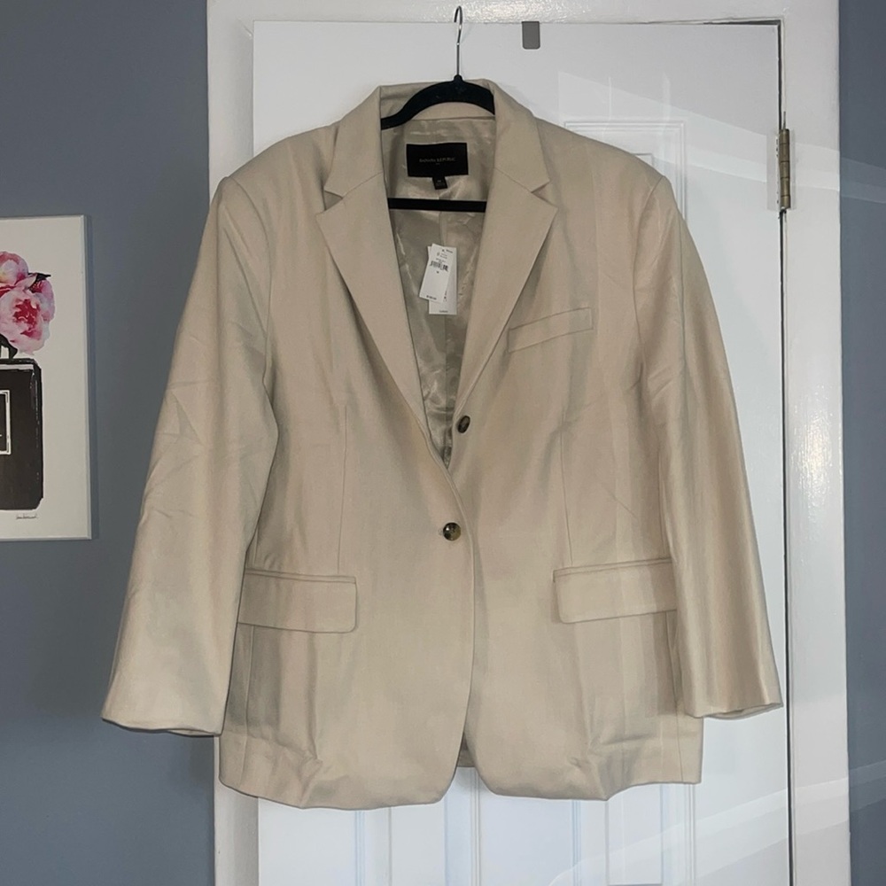 Oversized banana republic blazer